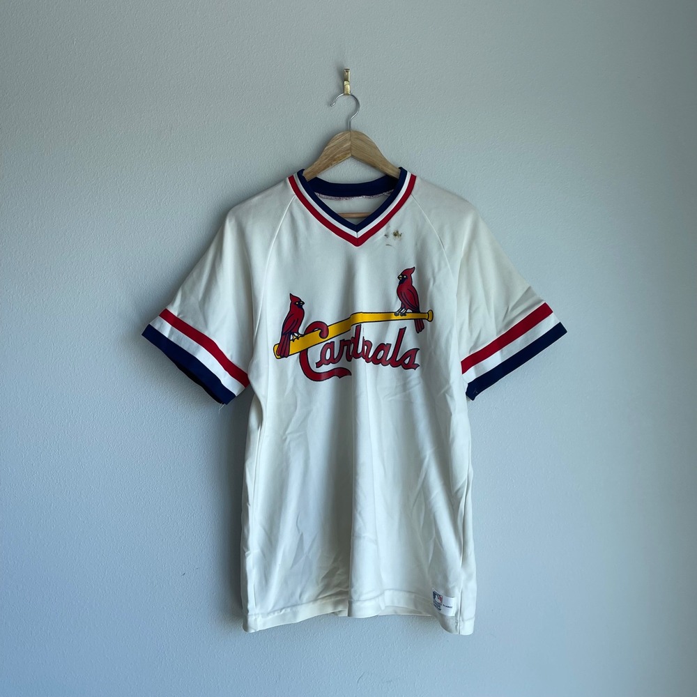 Vintage Saint Louis Cardinals Sand Knit Jersey‎